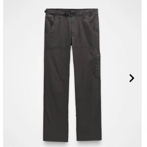Prana Stretch Zion Pant II in Dark Iron size 32/34